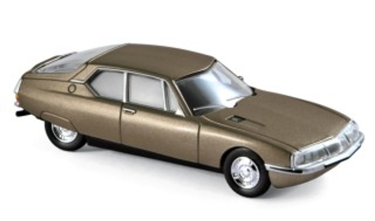 1/64 Citroen SM 1972 Brown metallic Diecast Model Car by Norev