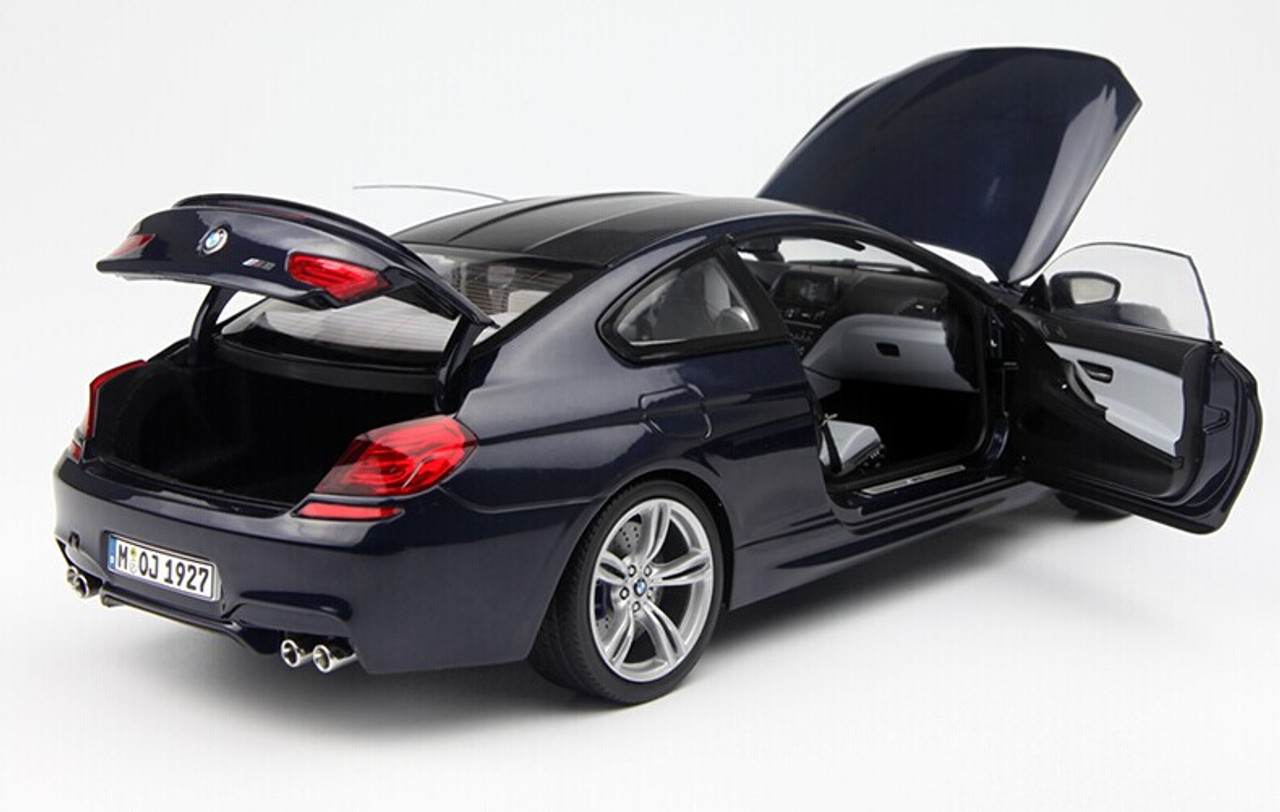 1/18 Paragon BMW M6 (F13) Coupe Hardtop (Dark Blue) Diecast Car 