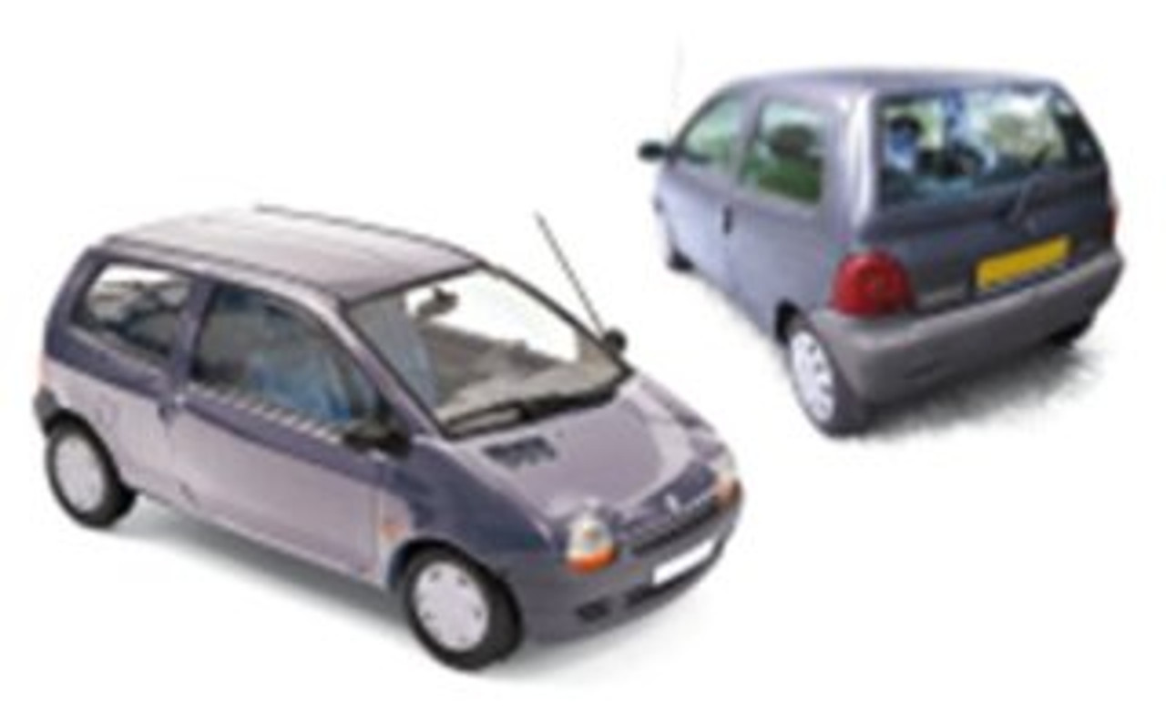 1/18 Renault Twingo 1995 Meteor Grey Diecast Model Car by Norev