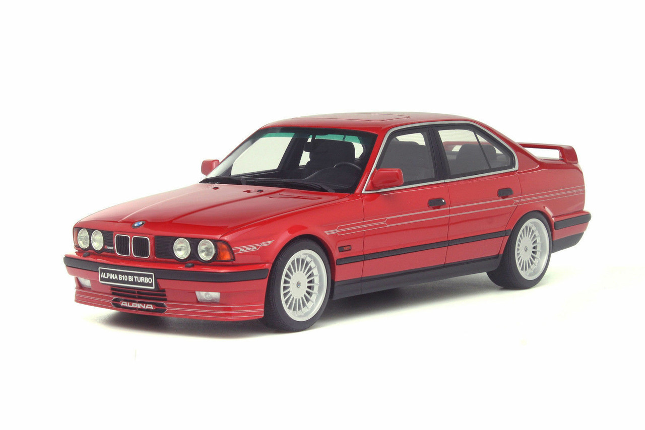 1/18 OTTO BMW E34 5 Series ALPINA Biturbo Brilliant Red Resin Car Model  Limited