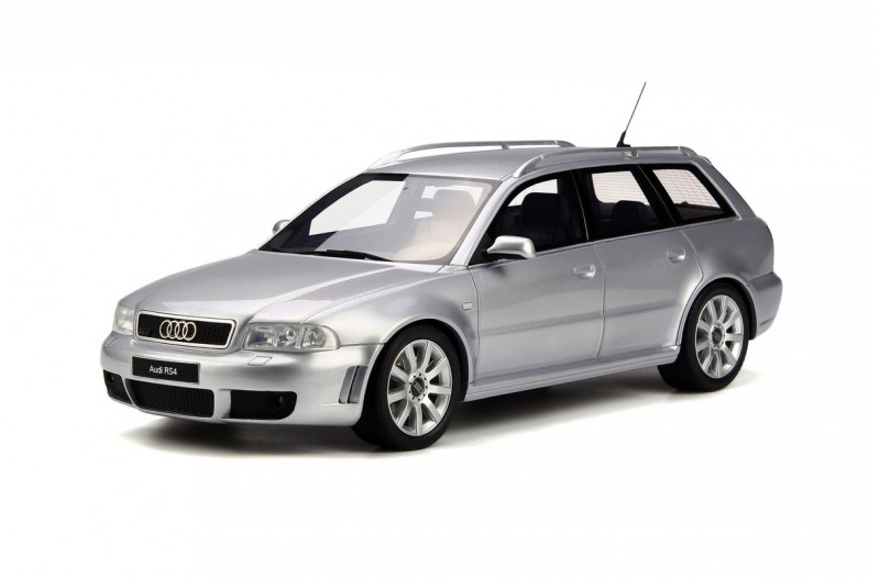 1/18 OTTO Audi RS4 B5 Wagon (Silver Gris argent AVUS) Resin Car