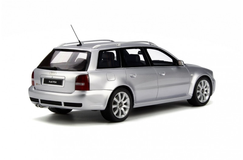 1/18 OTTO Audi RS4 B5 Wagon (Silver Gris argent AVUS) Resin Car