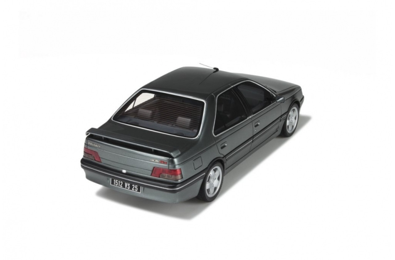 1/18 OTTO 1992 Peugeot 405 Mi16 (Gris Magnum Grey) Resin Car