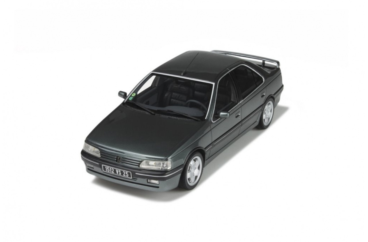 1/18 OTTO 1992 Peugeot 405 Mi16 (Gris Magnum Grey) Resin Car