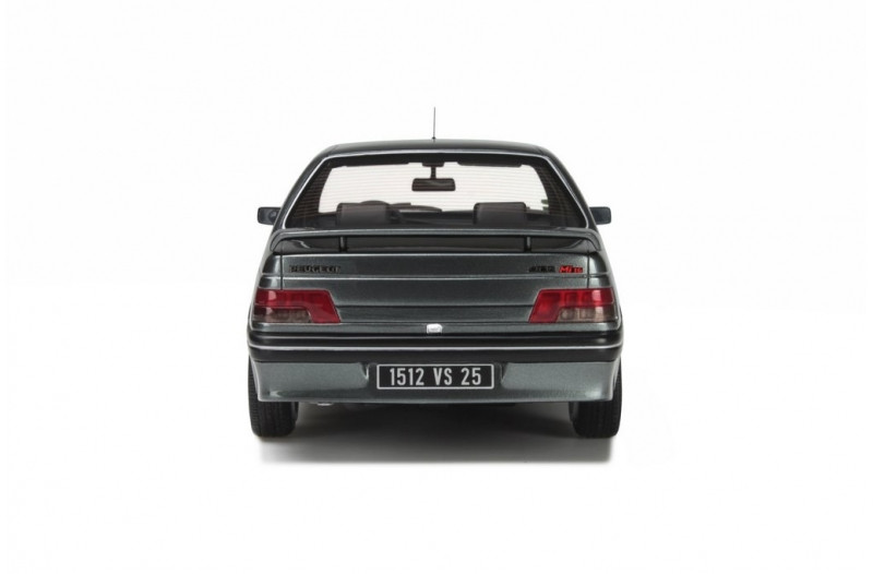 1/18 OTTO 1992 Peugeot 405 Mi16 (Gris Magnum Grey) Resin Car Model