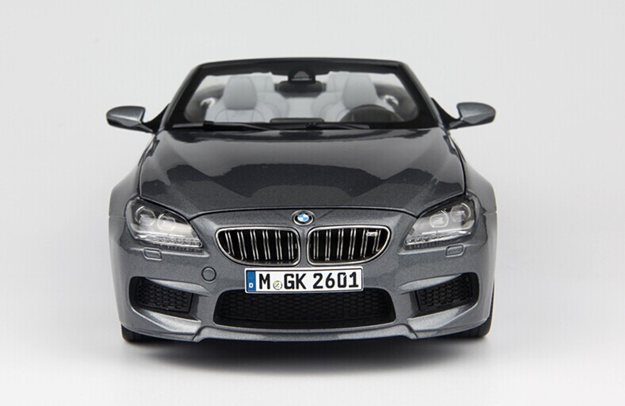 1/18 Paragon BMW M6 (F12) Coupe Convertible (Grey) Diecast Car Model