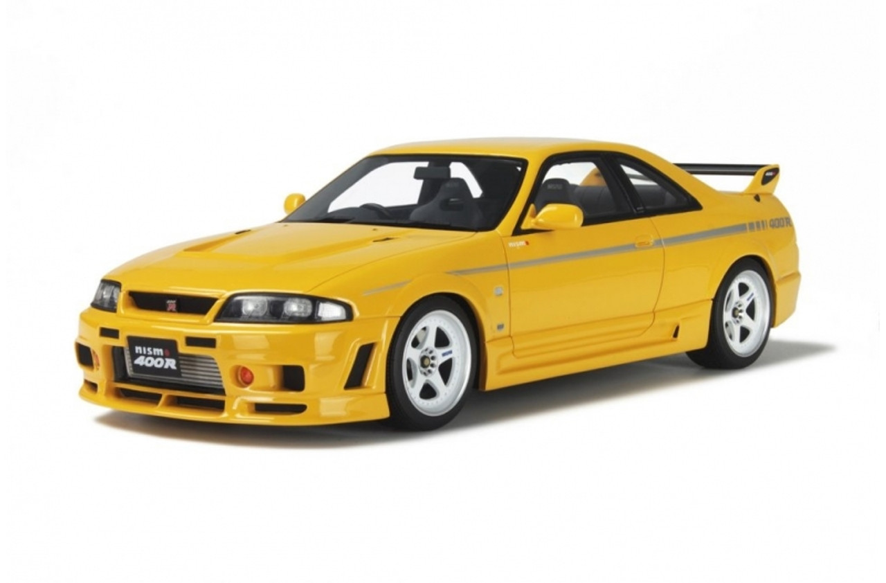 1/18 OTTO Nissan Skyline GTR GT-R R33 Nismo 400 R (Yellow) Resin