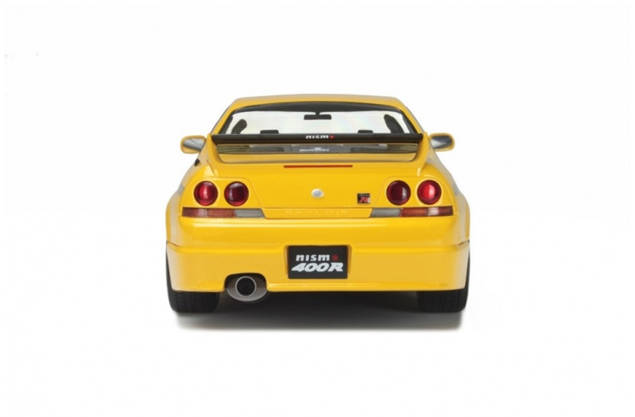 1/18 OTTO Nissan Skyline GTR GT-R R33 Nismo 400 R (Yellow) Resin Car Model