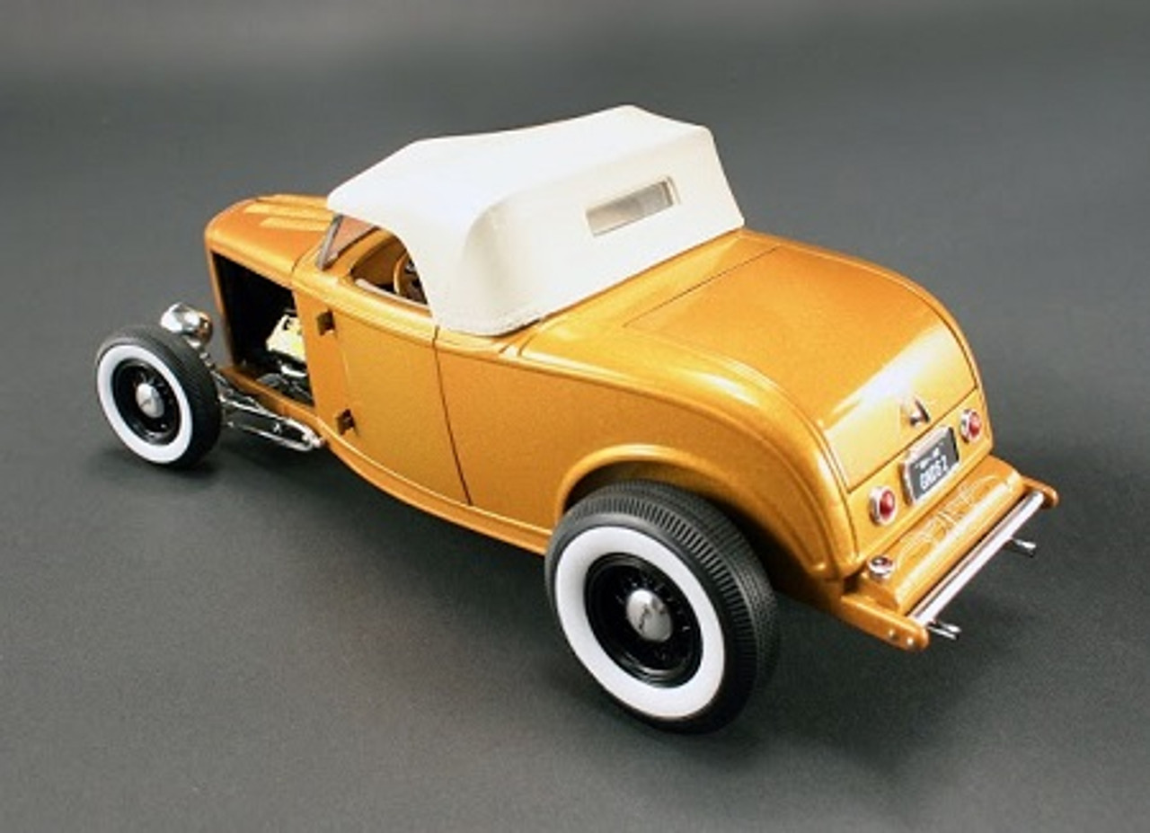 1/18 ACME Grand National Deuce SeTries - 1932 Ford Roadster Release No.2 Orange Diecast Car Model