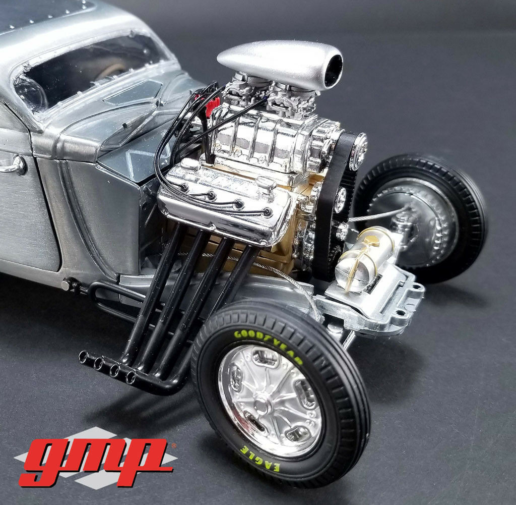 GMP 1/18 1934 Blown Altered Nitro Coupe - Red Metallic