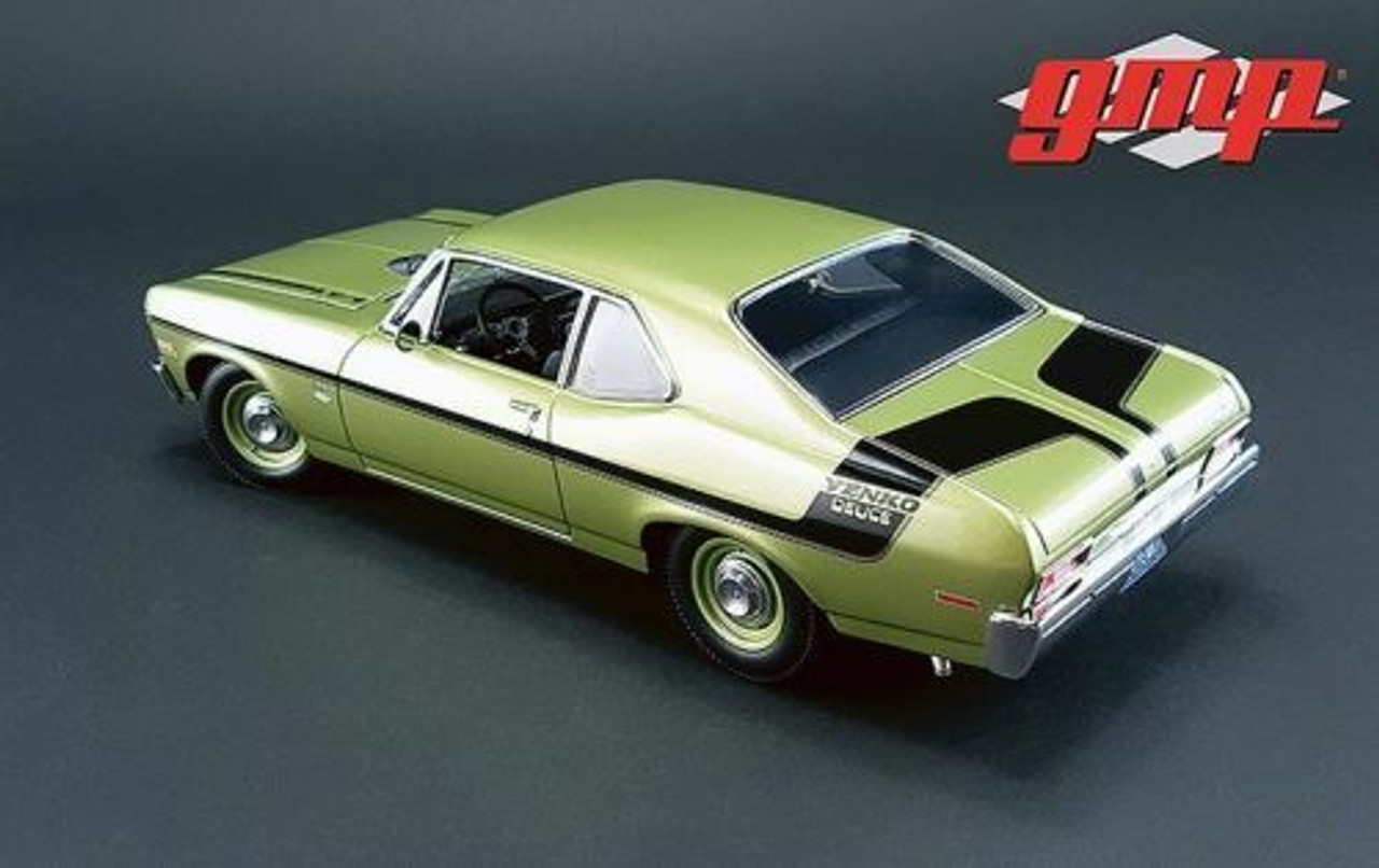 1/18 GMP 1970 Chevrolet Chevy Nova Yenko Deuce (Green) Diecast Car