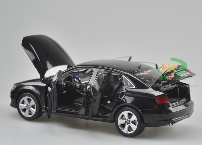 1/18 Dealer Edition Audi A3 Sedan (Black) Diecast Car Model