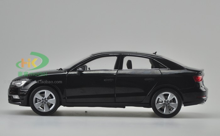 1/18 Dealer Edition Audi A3 Sedan (Black) Diecast Car Model