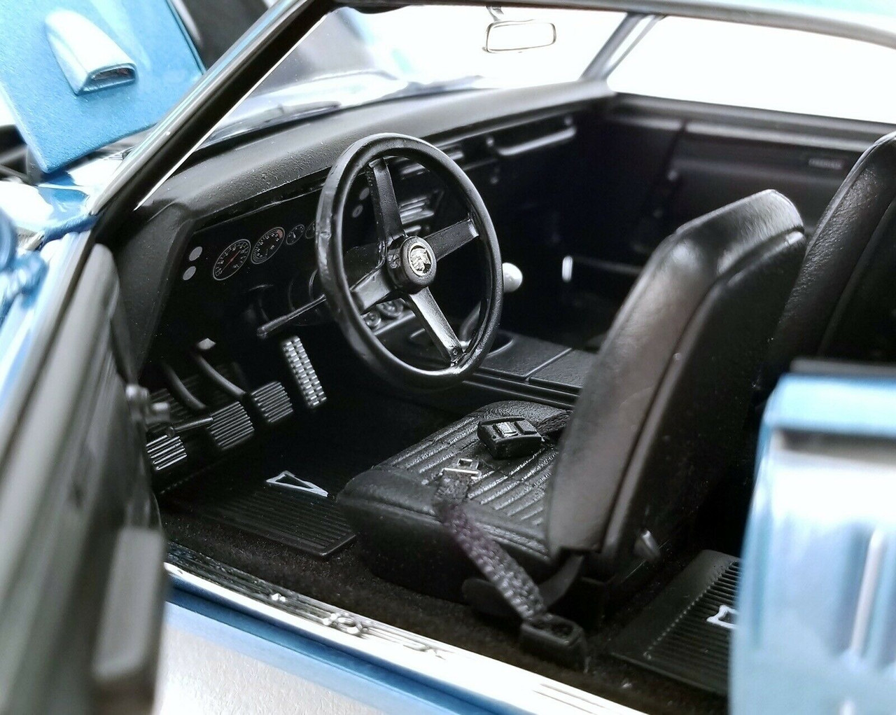 1/18 ACME 1968 Pontiac Firebird Street Fighter (Blue) Diecast Car Model