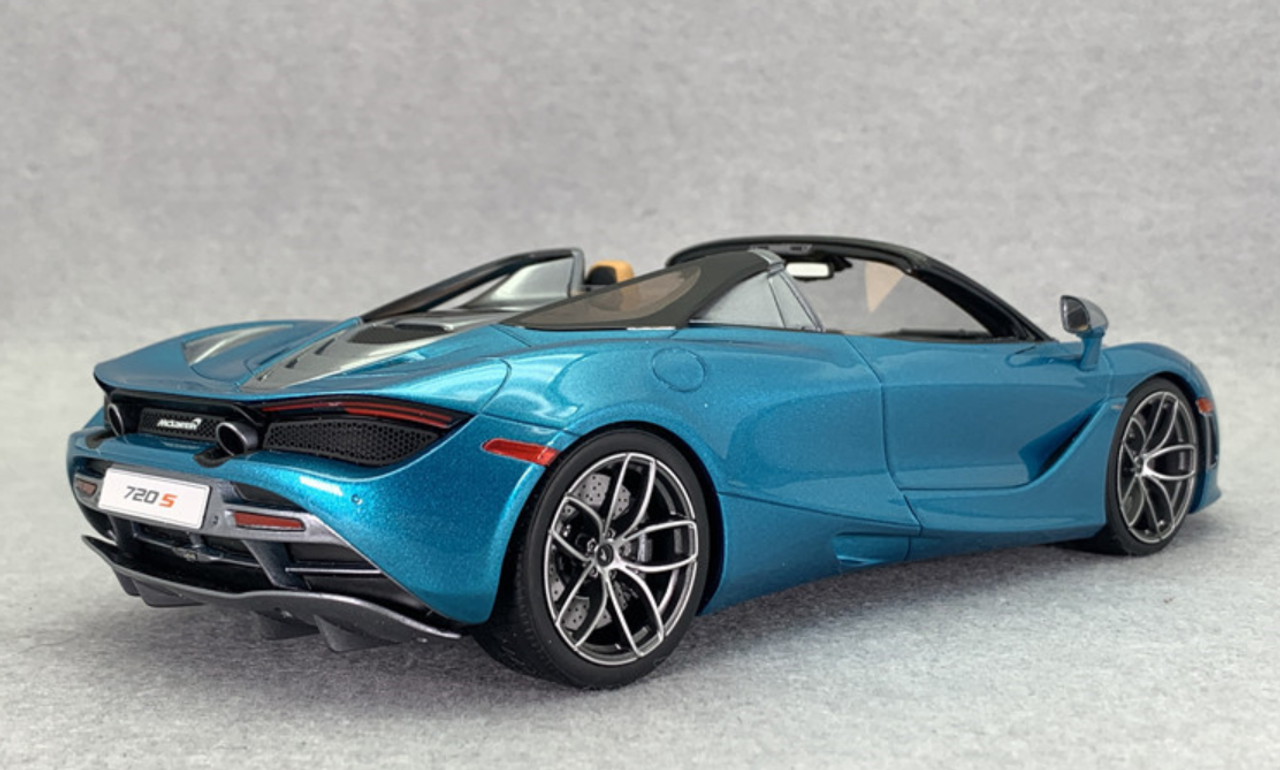 1/18 GT Spirit McLaren 720S Spider (Blue) Resin Car Model