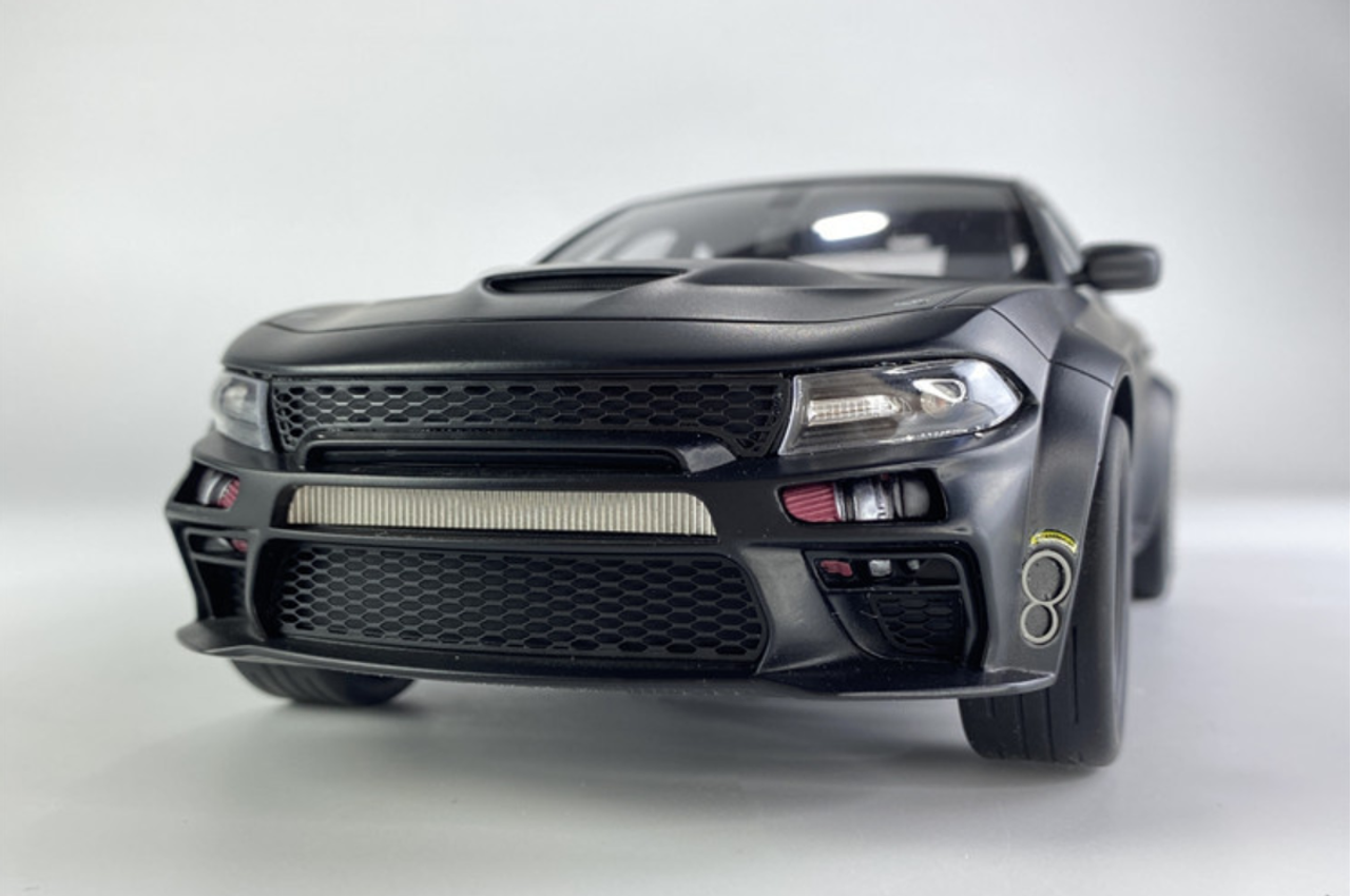 1/18 GT Spirit 2020 DODGE CHARGER SRT HELLCAT WIDEBODY TUNED BY SPEEDKORE (Black) Resin Car Model