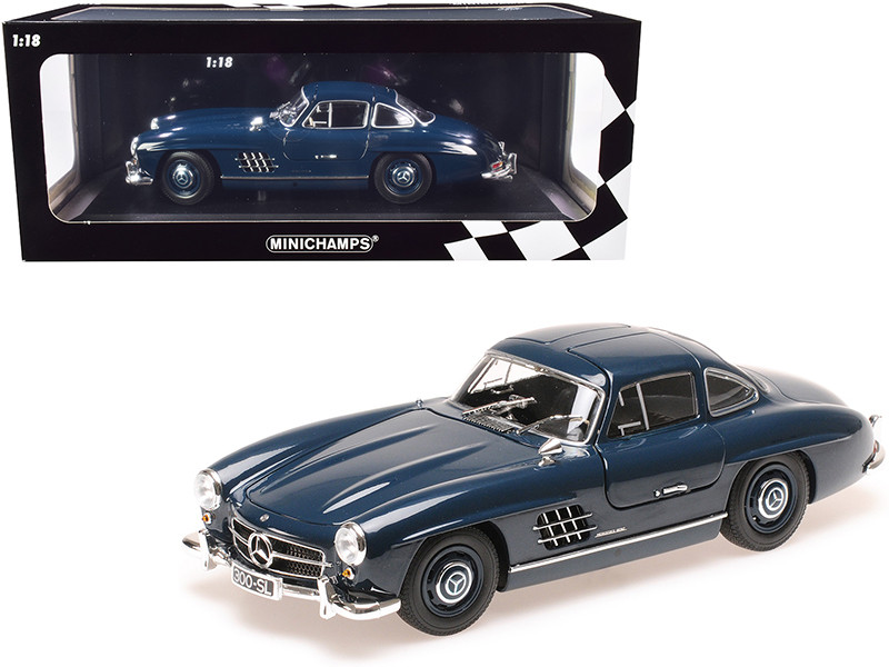 1955 Mercedes Benz 300 SL (W198) Dark Blue Limited Edition to 300