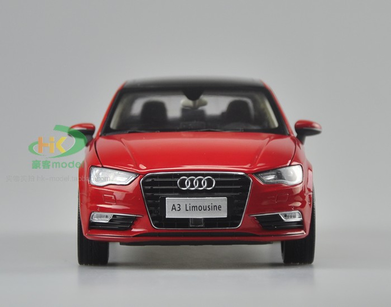 1/18 Dealer Edition Audi A3 Sedan (Red) Diecast Car Model