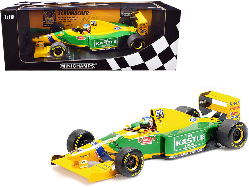 MINICHAMPS 1/18 ベネトン B193B シューマッハ ポルトガルGP 優勝 1⁄18