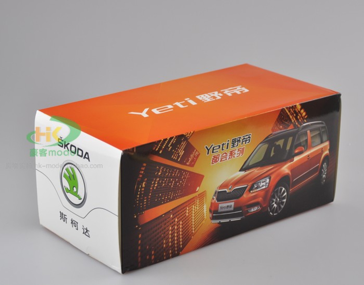 1/18 シュコダ Yeti 1/18 Dealer Edition Skoda Yeti (Orange) Diecast Car Model