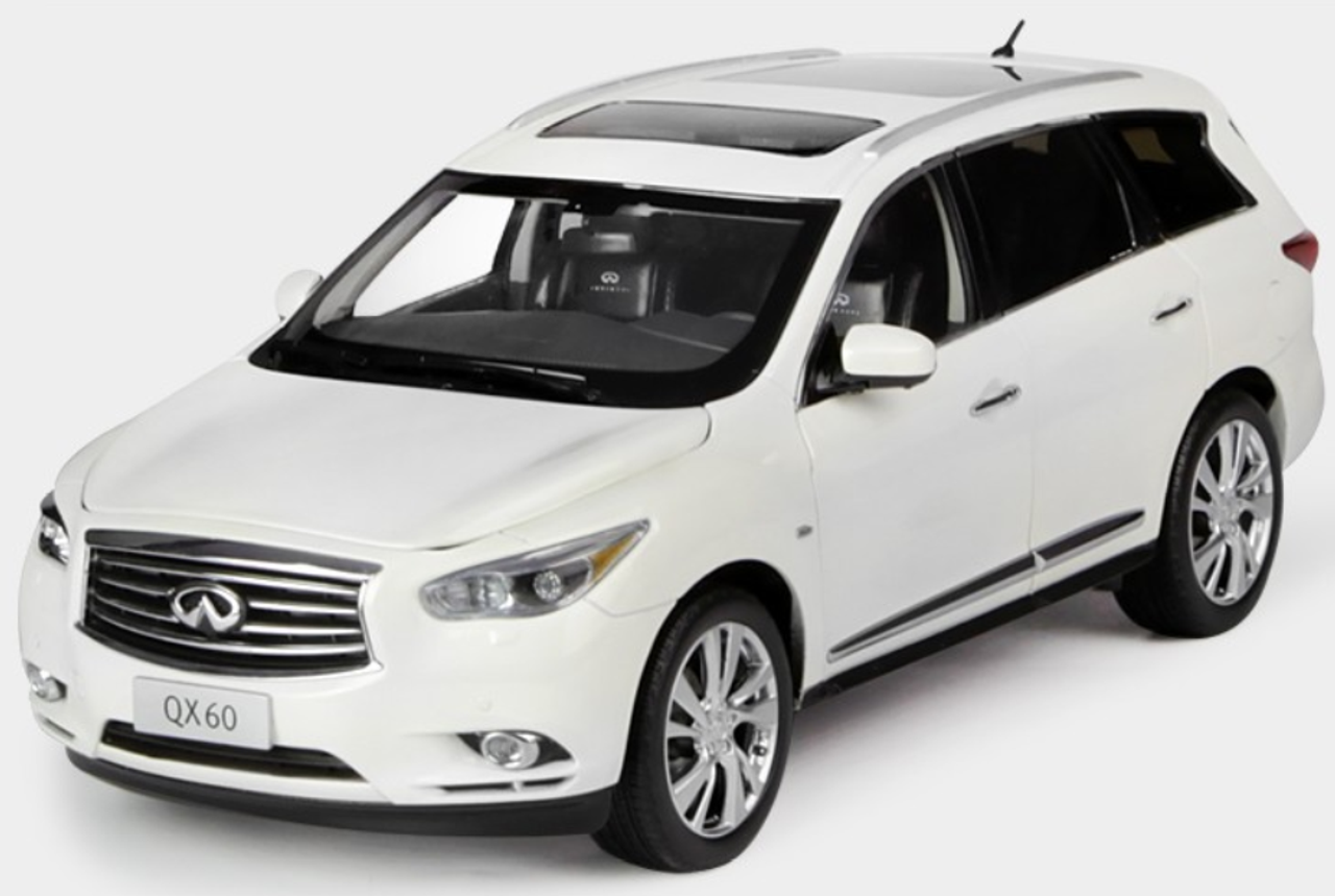 1/18 Dealer Edition 2014 Infiniti QX60 (White) Diecast Car Model