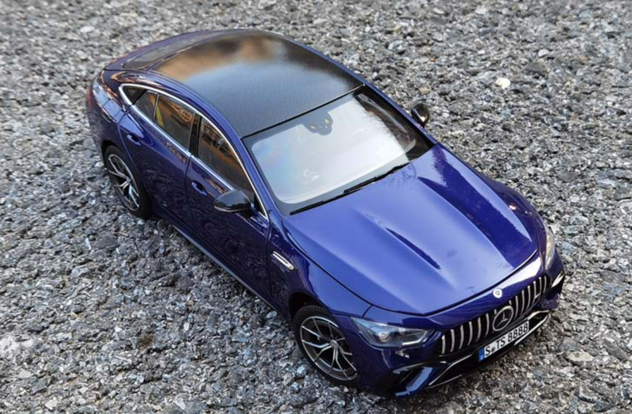 1/18 Norev Mercedes-Benz Mercedes-AMG AMG GT63S GT 63S (Blue) Diecast Car Model