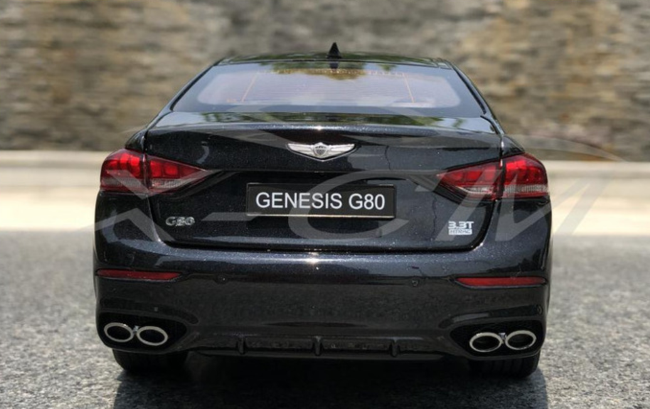 1/18 Dealer Edition Hyundai Genesis G80 (Black) Diecast Car Model