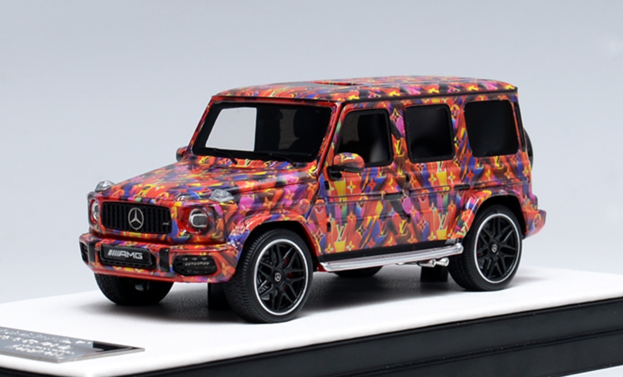 1/18 Mercedes-Benz Mercedes G-Class G63 AMG LV Louis Vuitton Theme Resin  Car Model Limited 99 Pieces 