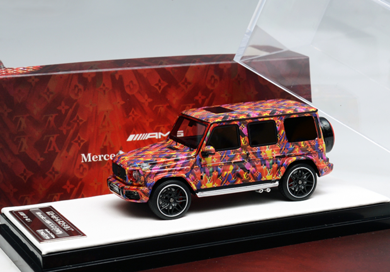 1/64 Motorhelix Mercedes-Benz Mercedes G63 AMG LV Decal Car Model Limited 