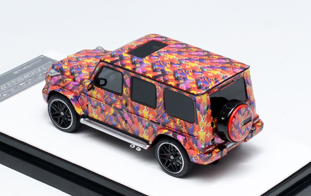 1/18 Mercedes-Benz Mercedes G-Class G63 AMG LV Louis Vuitton Theme Resin Car  Model Limited 99 Pieces 