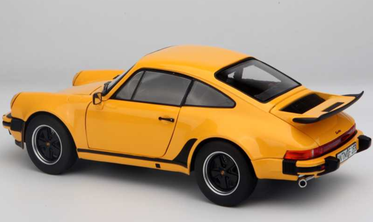 1/18 Norev Porsche 911 930 Turbo 3.3 (Orange Yellow) Diecast Car Model