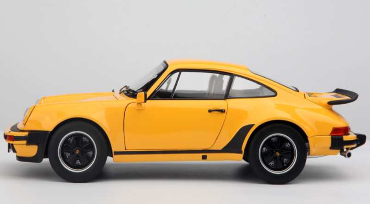 1/18 Norev Porsche 911 930 Turbo 3.3 (Orange Yellow) Diecast Car Model