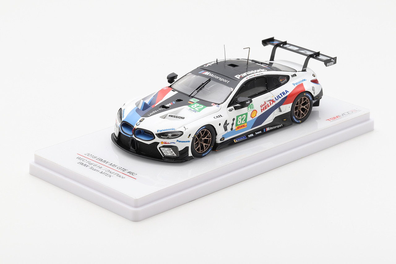 1/43 TSM BMW M8 LMGTE #82 2018 WEC Fuji 6 Hr. 2nd Place BMW Team MTEK Resin Car Model