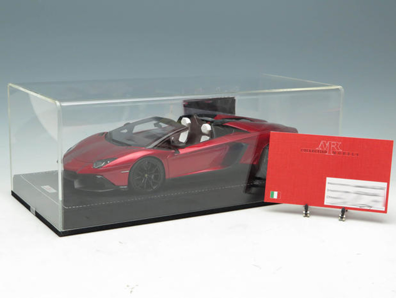 MR 1/18 Handmade Lamborghini Aventador LP720-4 (Metallic Red)