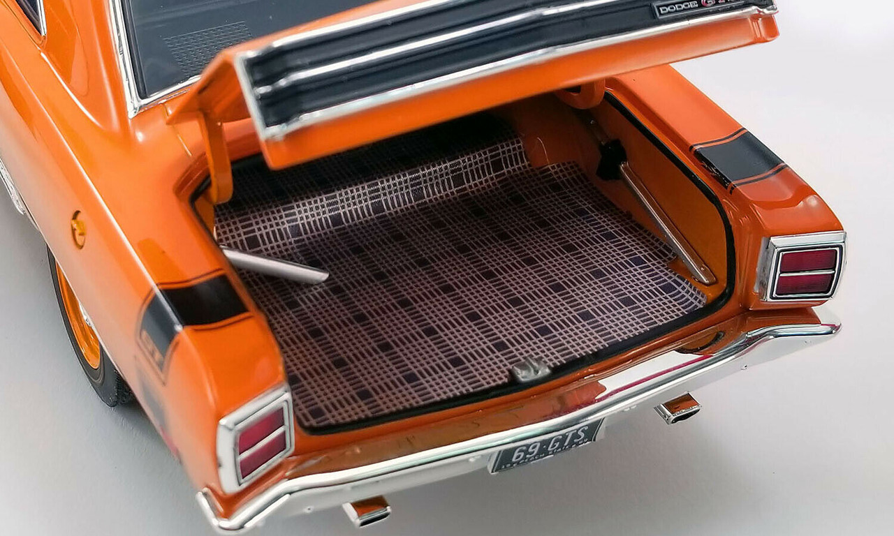 1/18 ACME 1969 Dodge Dart GTS 440 (Orange) Diecast Car Model