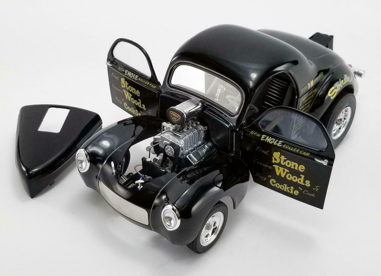 【中古】ｸﾙﾏS）Revell Stone Woods &amp; Cook Willy&#39;s Drag Racer Model Car[18][240018381109] Revell 