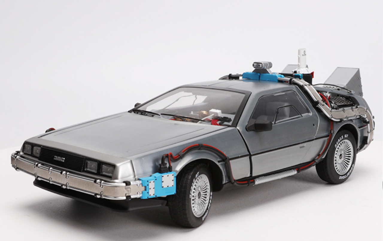 Diecast 1:18 Scale Number One Player Back To The Future Alloy Hot