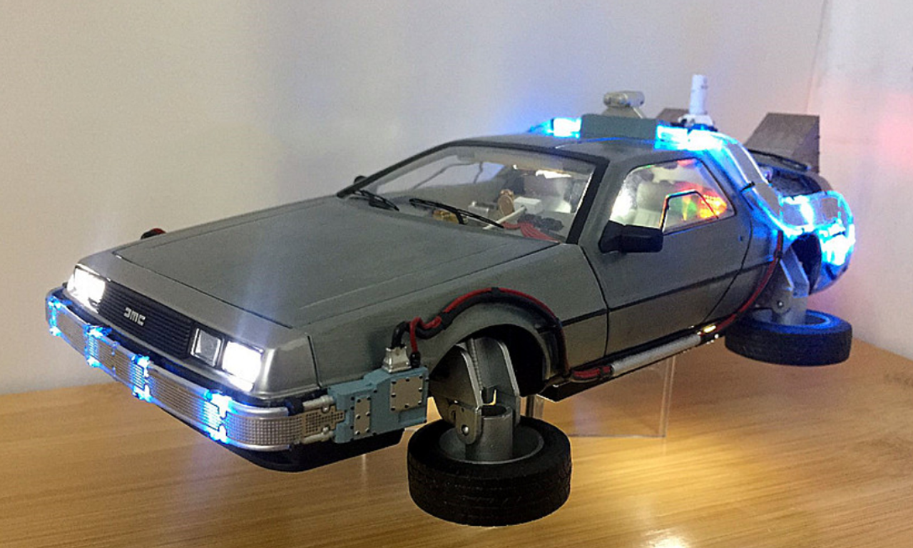 hot wheels super elite delorean