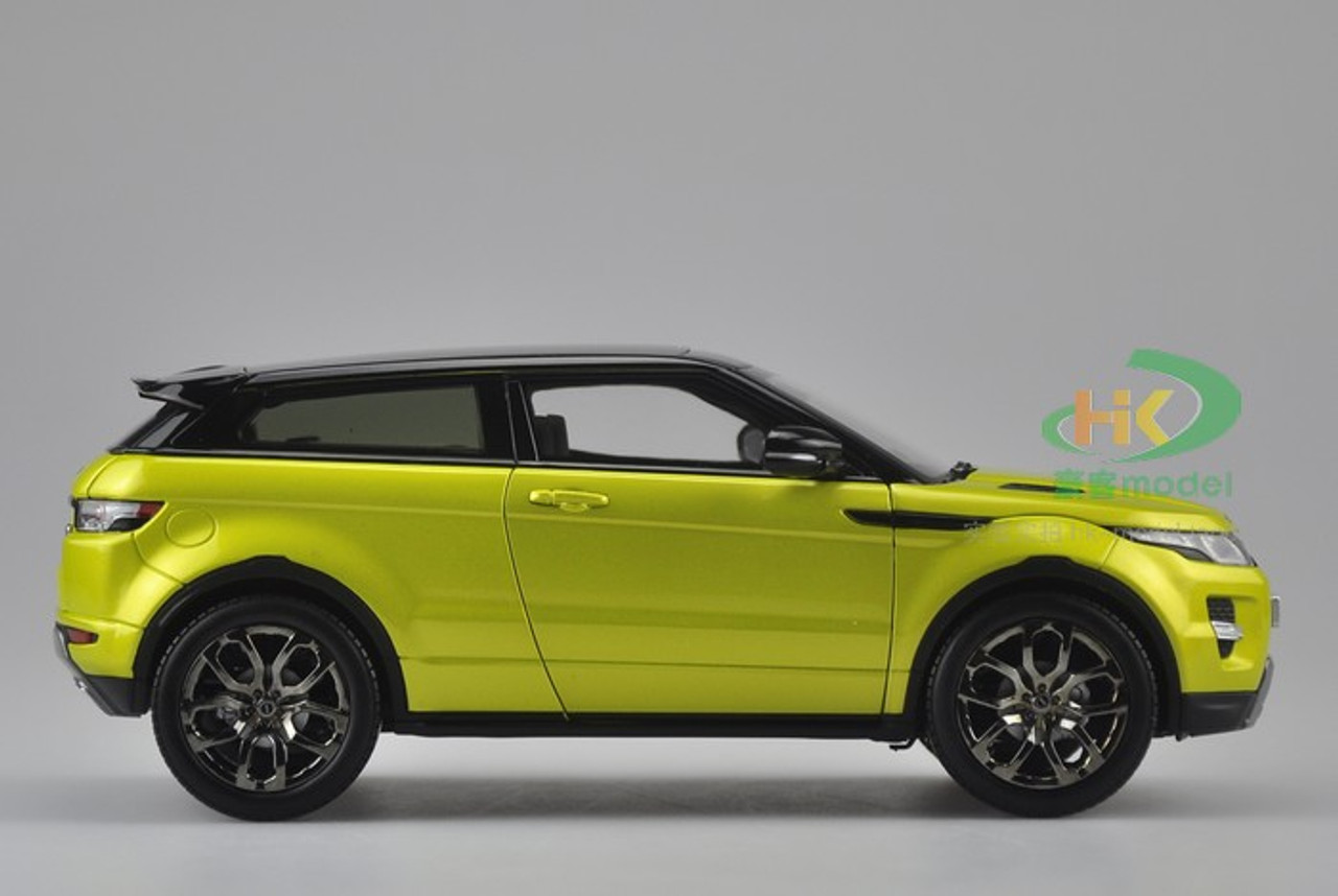 1/18 GTAutos Range Rover Evoque (Yellow) Diecast Car Model