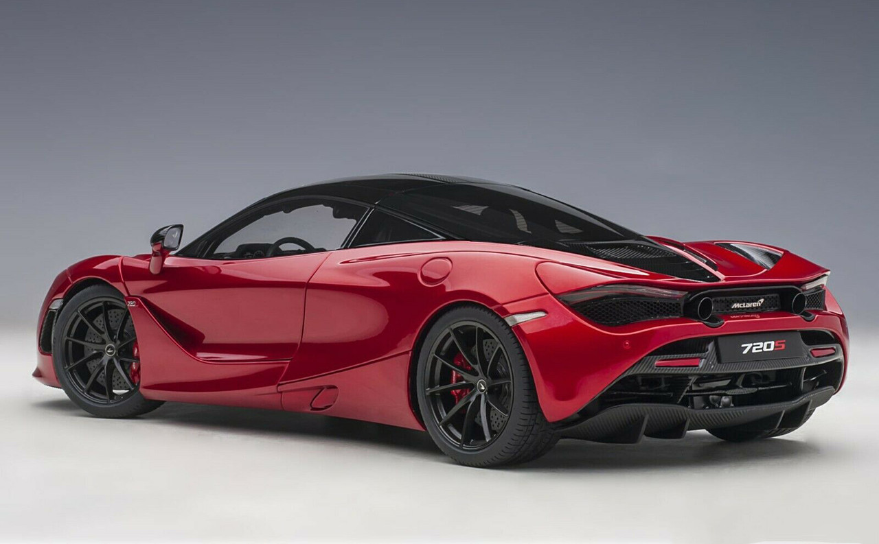 1/18 AUTOart McLaren 720s (Memphis Red) Car Model - LIVECARMODEL.com