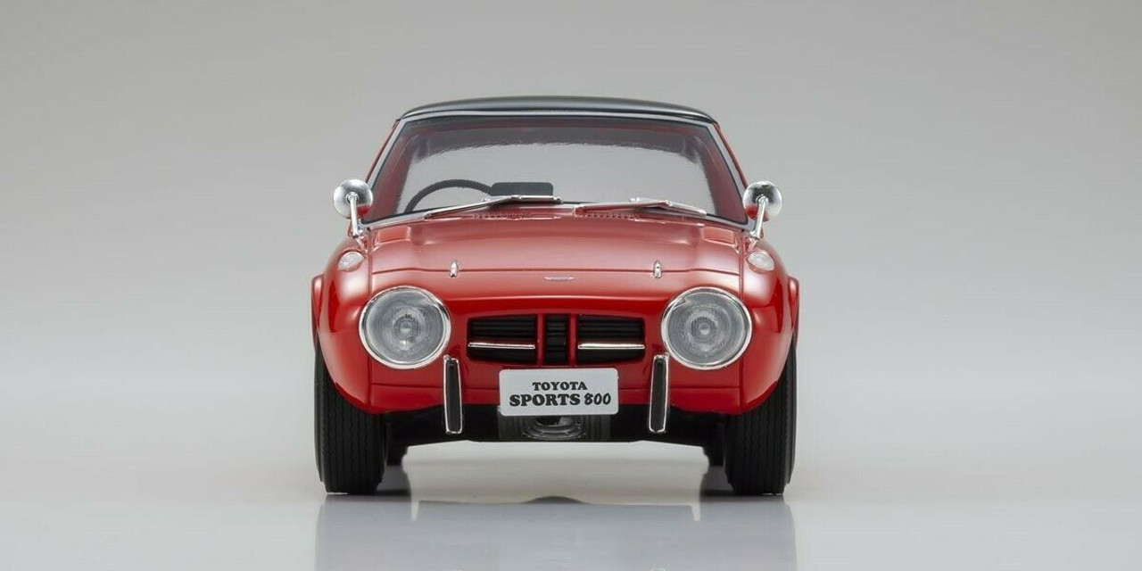 1/18 Kyosho Samurai Toyota Sports 800 Yotahachi Red Resin Car