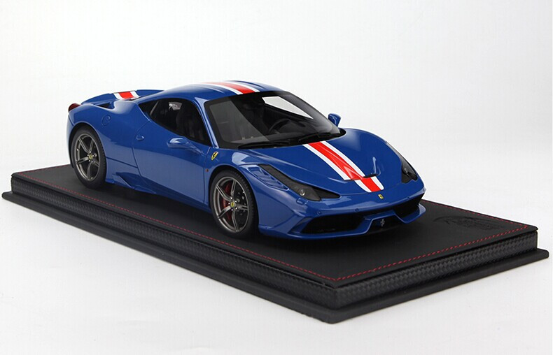 LIMITED 20! BBR HANDMADE RESIN 1/18 FERRARI 458 SPECIALE (DARK