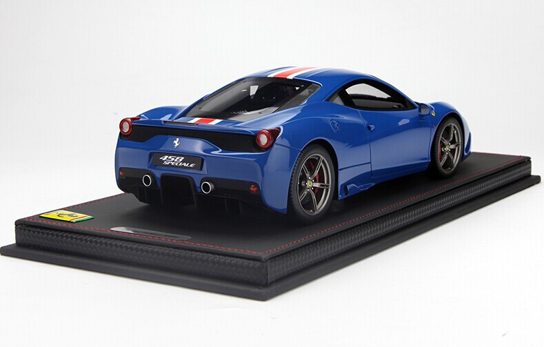 LIMITED 20! BBR HANDMADE RESIN 1/18 FERRARI 458 SPECIALE (DARK