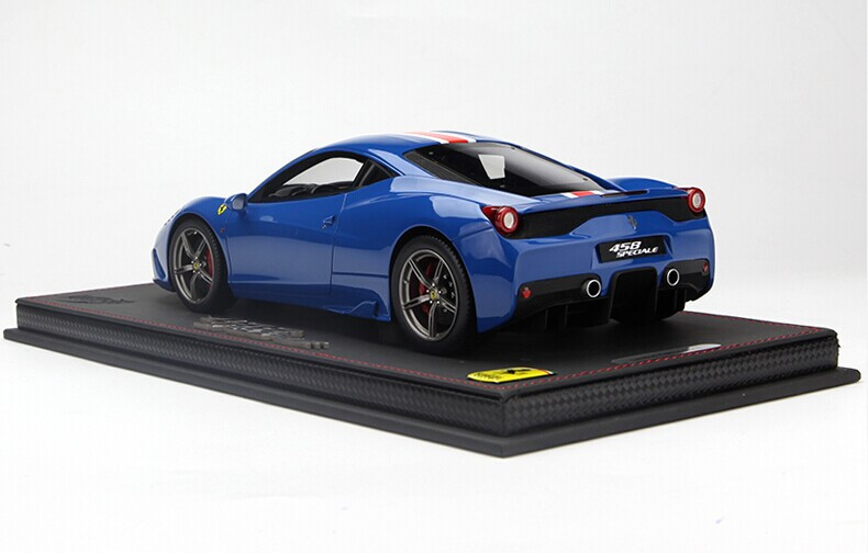 LIMITED 20! BBR HANDMADE RESIN 1/18 FERRARI 458 SPECIALE (DARK