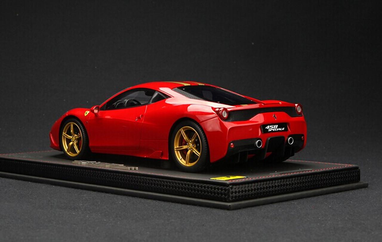 レジン　ハンドメイド　458 LIMITED 20! BBR HANDMADE RESIN 1/18 FERRARI 458 SPECIALE