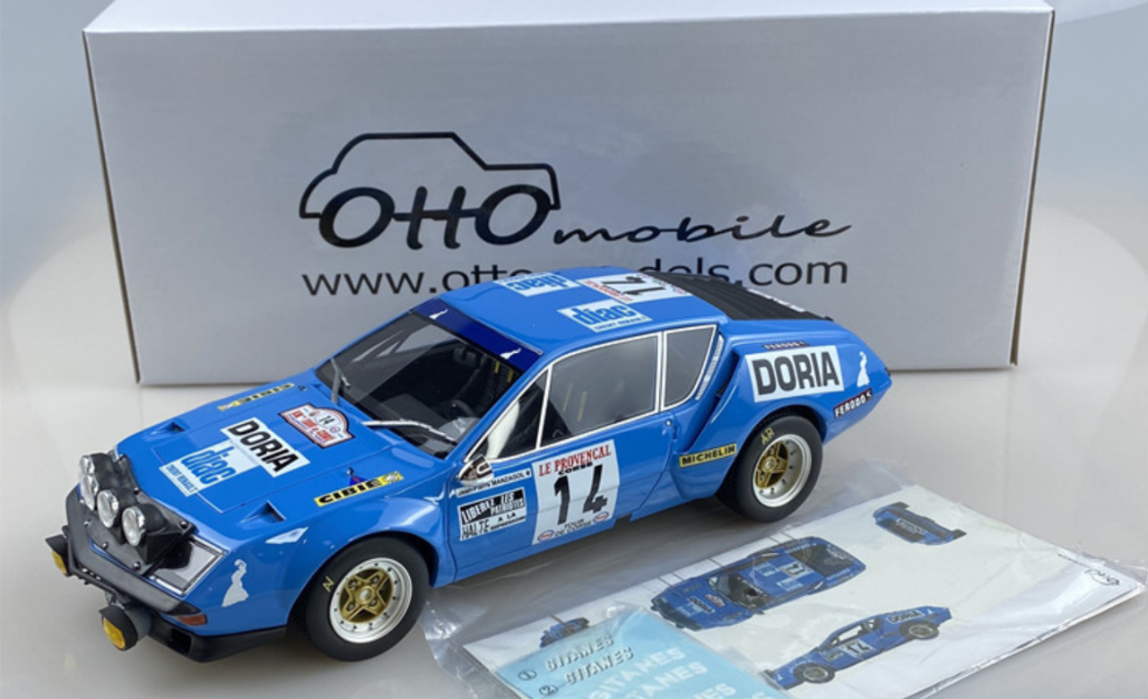 OTTO Renault Alpine A  GR.4 Resin Car Model