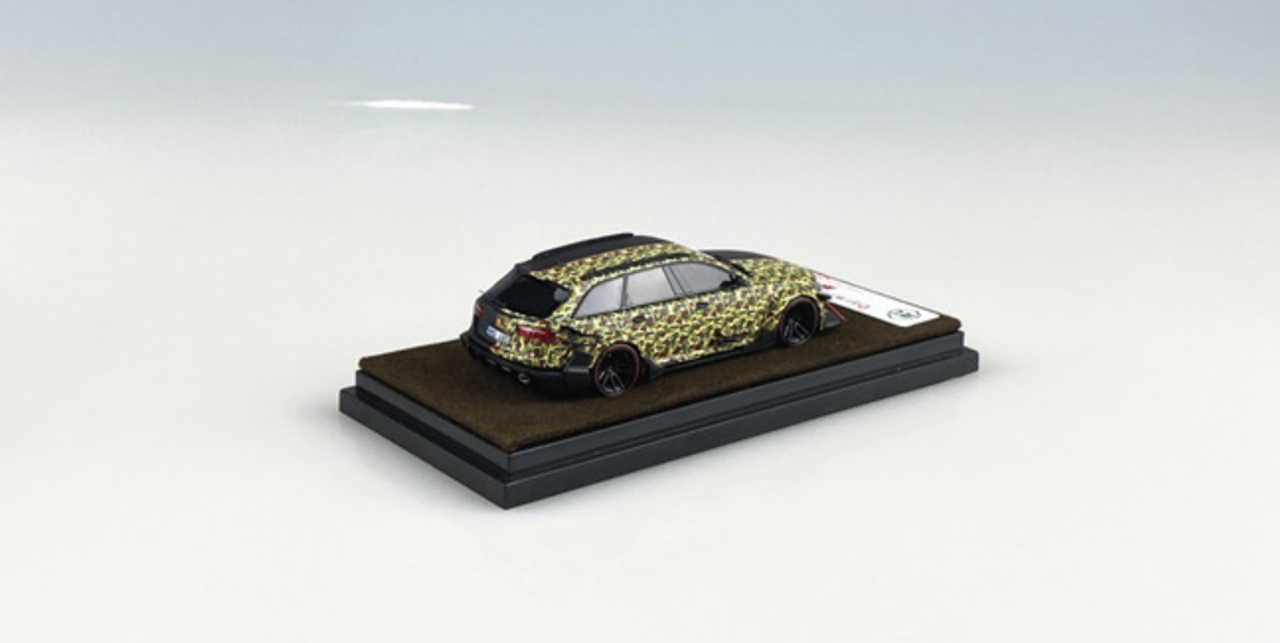 1/64 JEC Audi RS6 DTM Camouflage Resin Car Model Limited 499 Pieces