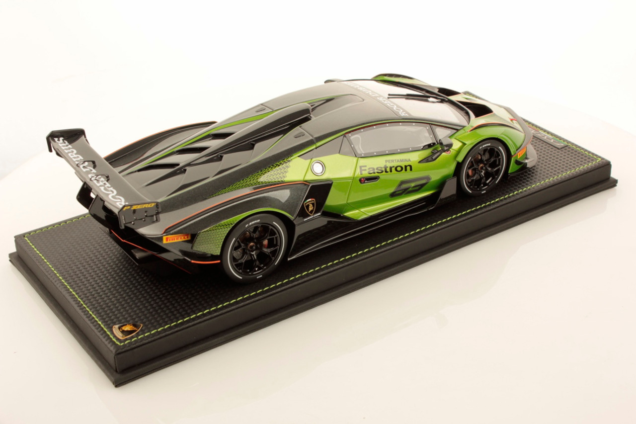 1/18 MR Lamborghini Essenza SCV12 (Green) Resin Car Model Limited