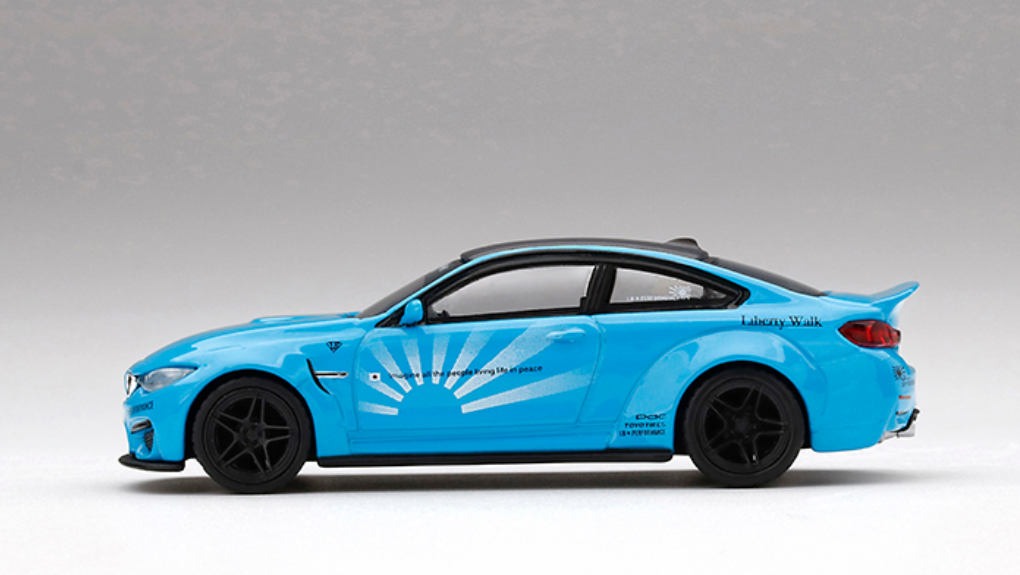 ミニカー MINI GT192 LB WORKS  M4 Baby Blue Mini GT # 192 LB Works BMW M4 Baby Blue : r⁄MiniGT 未開封 LB☆