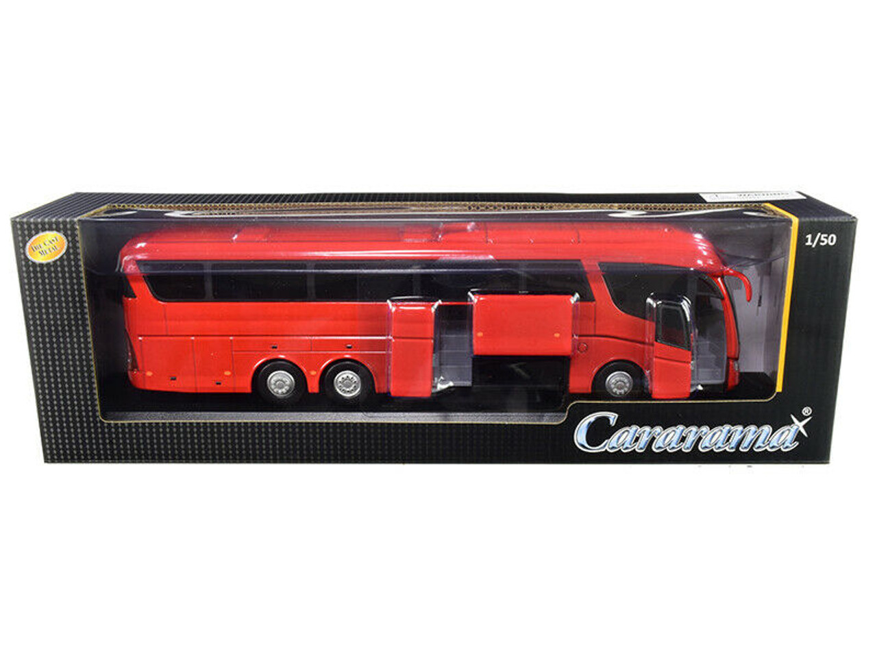 1/50 Cararama Scania Irizar Pb Coach Bus (Red) Diecast Car Model